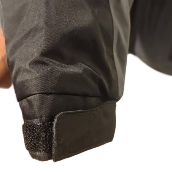 L.L Bean Rugged Ridge Parka Black & Gray Removable Hoodie Men's L Weatherproof - Picture 5 of 8